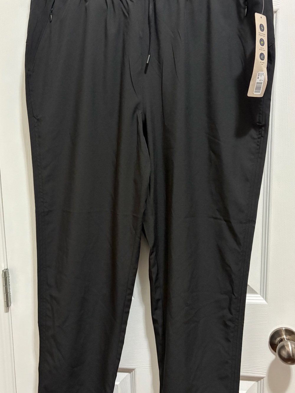 Black Women's Lightweight Track Joggers